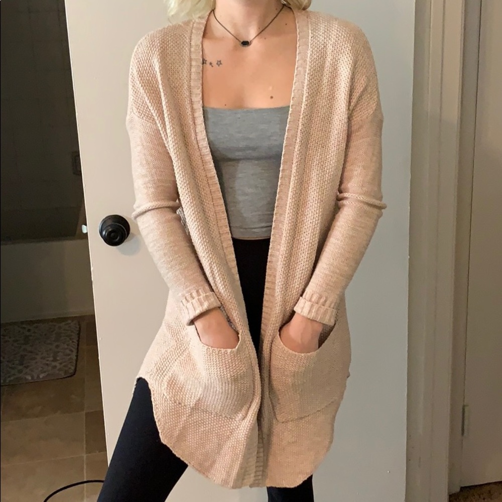 Pink Cardigan
